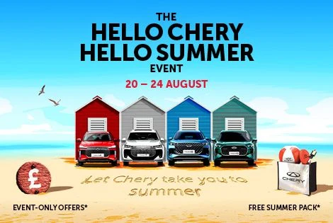 Say hi to special offers at the Hello Chery, Hello Summer Event